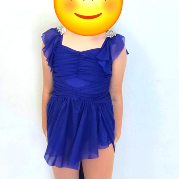 Royal Blue Dance Costume - Picture 1 of 7